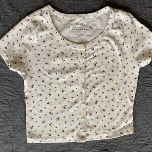 Girls Aero "Shrunken Tee" Short Sleeve - Size Small